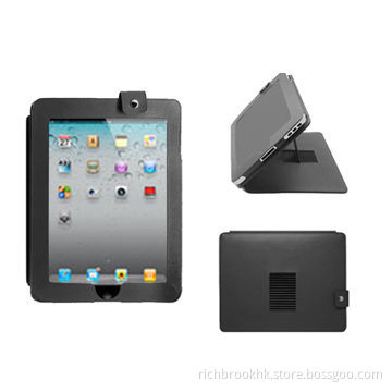 High Quality Leather Case with Holder for iPad 4/New iPad (iPad 3)/iPad 2New